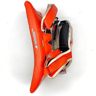 Vaughn Velocity - Used NCAA Goalie Blocker (Orange/Black/White)