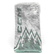 CCM Extreme Flex 6 - Used NCAA Pro Stock Goalie Blocker (White/Green Trees)