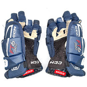 Used - CCM FT6 Pro - Intermediate Pro Stock Hockey Glove (Navy/White)