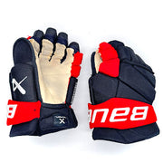 Bauer Vapor Hyperlite - Used NHL Pro Stock Glove - Andrei Svechnikov (Black/Red)