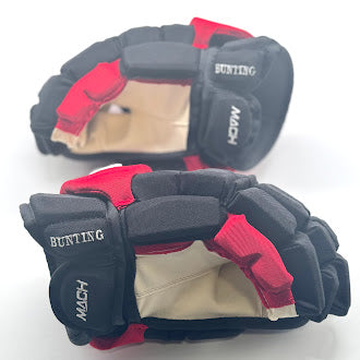 Bauer Supreme Mach - NHL Pro Stock Hockey Gloves - Michael Bunting (Black/Red)