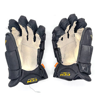 Used - CCM HGJSPP Pro Stock Hockey Glove - (Black/Gold/Maroon) #1