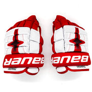 Used - Bauer Nexus 1N Pro Stock Glove - Intermediate (White/Red)