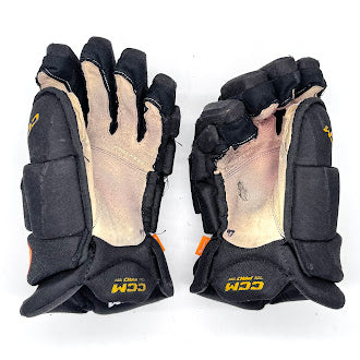 Used - CCM HGJSPP Pro Stock Hockey Glove - (Black/Gold/Maroon) #3