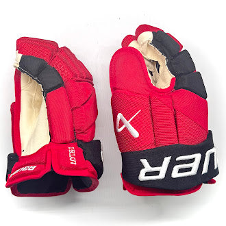 Bauer Vapor Hyperlite - Used NHL Pro Stock Glove - Dmitry Orlov (Red/Black)