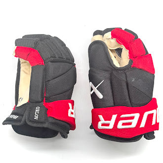 Bauer Vapor Hyperlite - Used NHL Pro Stock Glove - Dmitry Orlov (Black/Red)