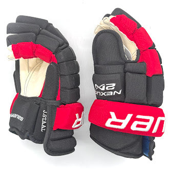 Bauer Nexus 2N - NHL Pro Stock Glove - Jordan Staal (Black/Red)