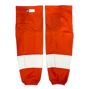 Used - NHL Adidas Pro Stock Hockey Sock - Philadelphia Flyers - (Orange/White)