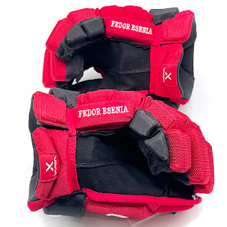 Bauer Vapor Hyperlite - NHL Pro Stock Glove - Evgeny Kuznetsov (Red/Black)