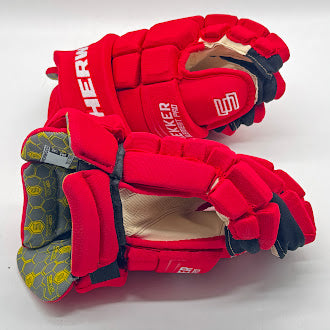 Sherwood Rekker Element Pro - Pro Stock Hockey Glove (Red/White)