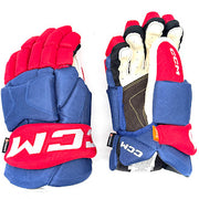 CCM HG95C - Pro Stock Hockey Glove (Blue/Red/White)