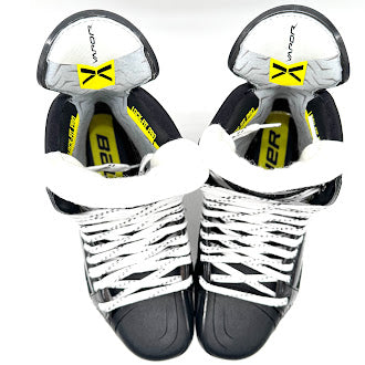 Morgan Frost - Bauer Vapor Hyperlite 2 - NHL Pro Stock Hockey Skates - Size 8