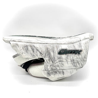 Brian's Optik 3 - Used NCAA Pro Stock Goalie Blocker (White/Green)