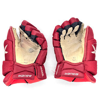 Used - Bauer Vapor 1X Lite Pro Stock Glove - (Maroon)