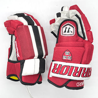 Warrior Pro Bonafide X - NCAA Pro Stock Hockey Glove (Crimson/White/Black)