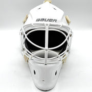 Bauer - Used Senior NME VTX Goalie Helmet - (White)