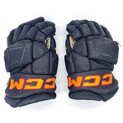 Used - CCM HGJSPP Pro Stock Hockey Glove - (Black/Gold/Maroon)