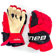 Bauer Supreme Mach - Used NHL Pro Stock Glove - Jordan Staal (Red/Black)