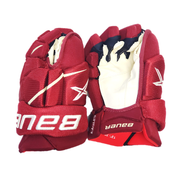 Bauer Vapor 2X Pro - NCAA Pro Stock Glove (Maroon/White)