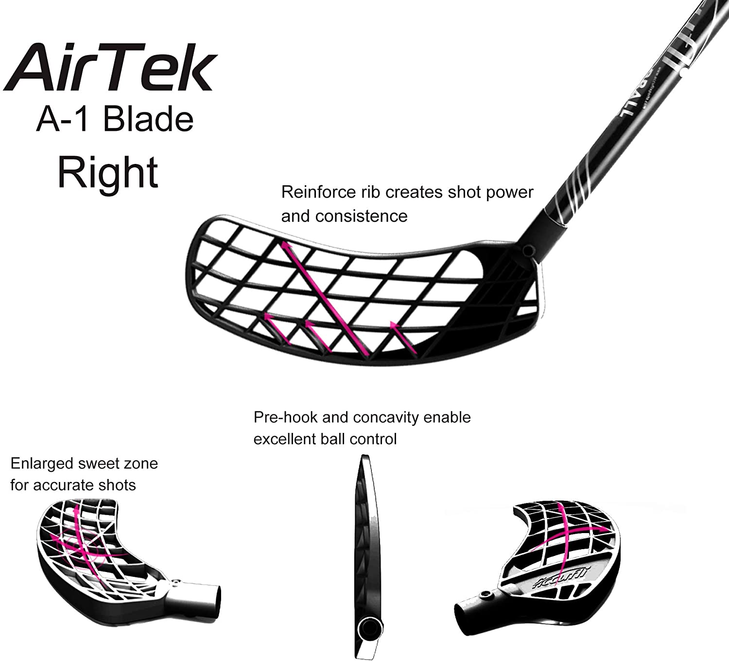 2020 Floorball+ Accufli Trick and Train Stick