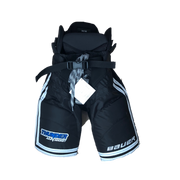Bauer Nexus- Pro Stock Junior Hockey Pants (Black/White/Blue)