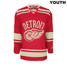NHL Licence Jerseys - Youth - Detroit Red Wings
