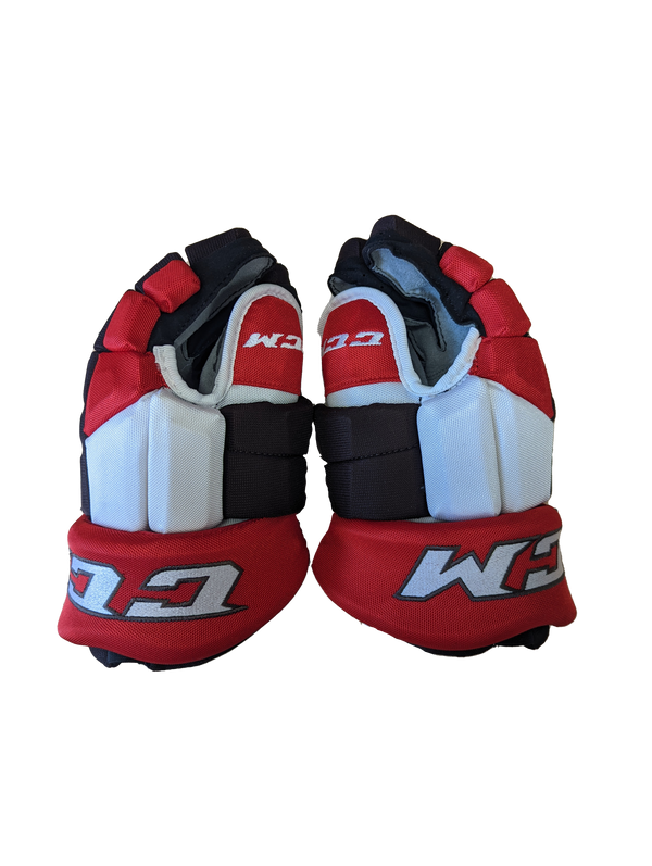 CCM HGTK Pro Stock Glove - Brown/White/Red