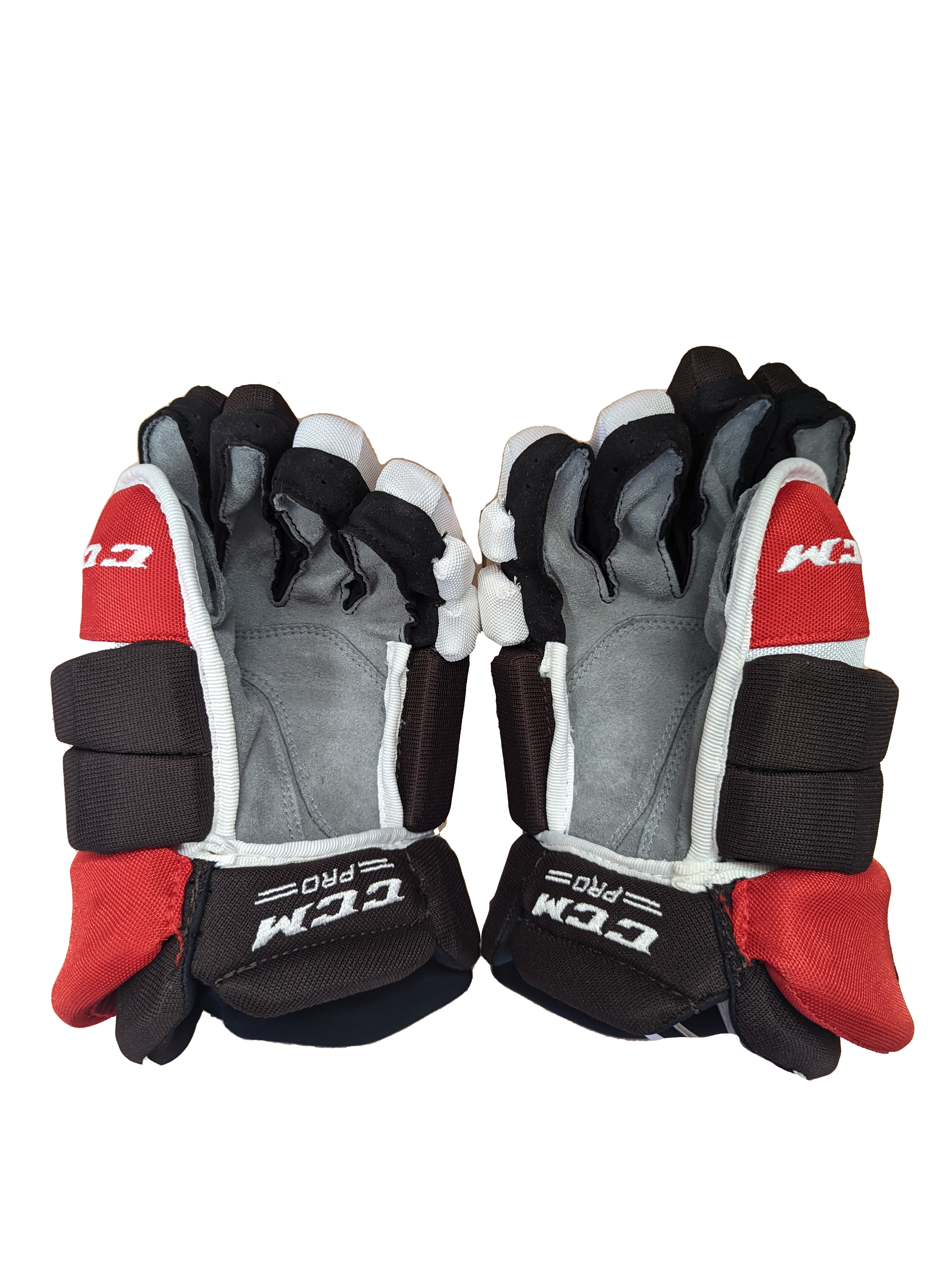 CCM HGTK Pro Stock Glove - Brown/White/Red