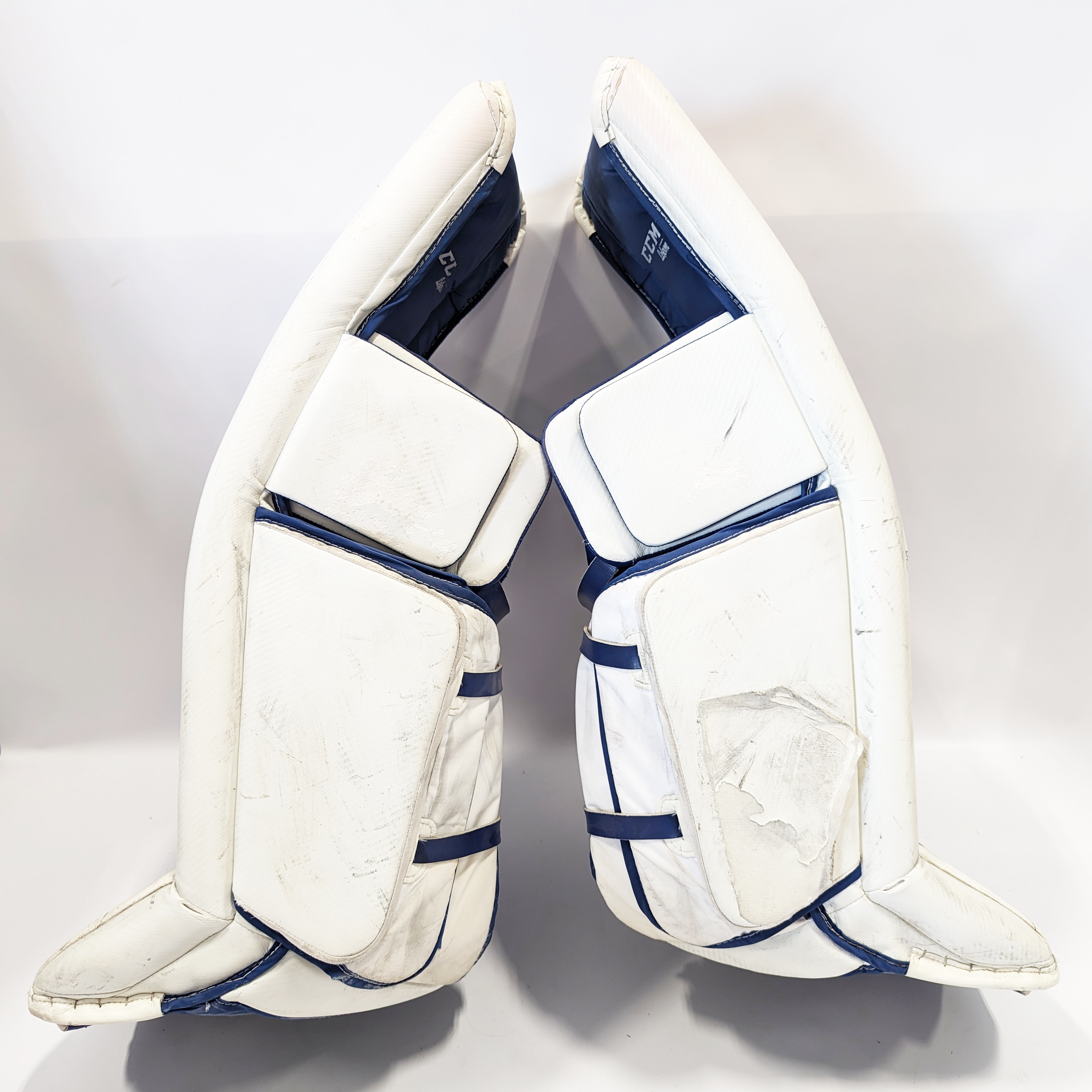 CCM Premier II - Used Goalie Set (White/Red/Blue)