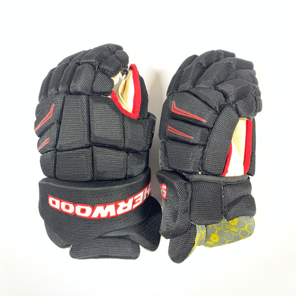 Sher Wood Rekker Element Pro - Pro Stock Glove (Black/Red)