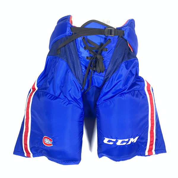 CCM HPUCLX - NHL Pro Stock Hockey Pants - Montreal Canadiens - (Blue/Red/White)