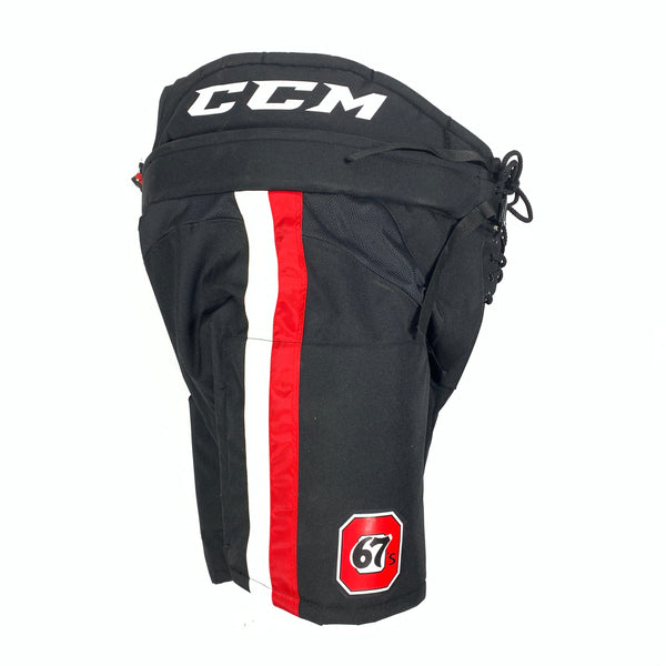 CCM HP31 - OHL Pro Stock Hockey Pants (Black/White/Red)