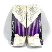 Bauer Supreme 2S Pro - Used Pro Stock Goalie Pads - (White/Black/Purple)