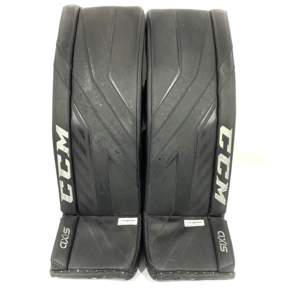 CCM AXIS - Used Pro Stock Goalie Pads (Black)