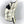 Load image into Gallery viewer, CCM Premier Pro - Used Pro Stock Goalie Blocker (White/Yellow/Black)
