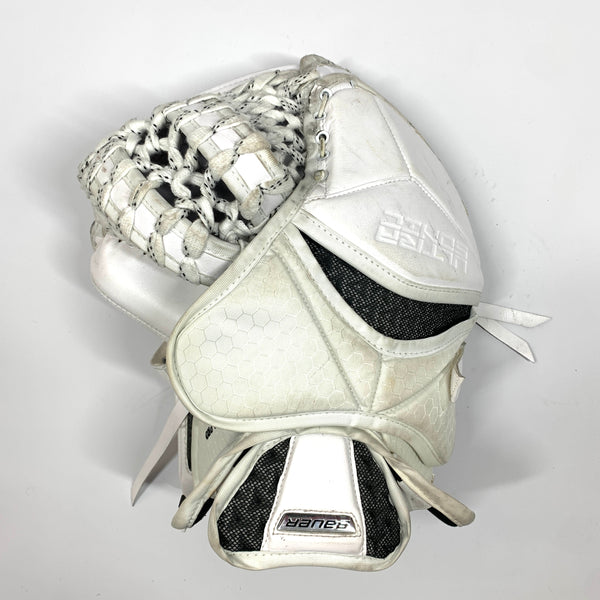 Bauer Supreme 2S Pro - Used Pro Stock Goalie Glove - Full Right (White)