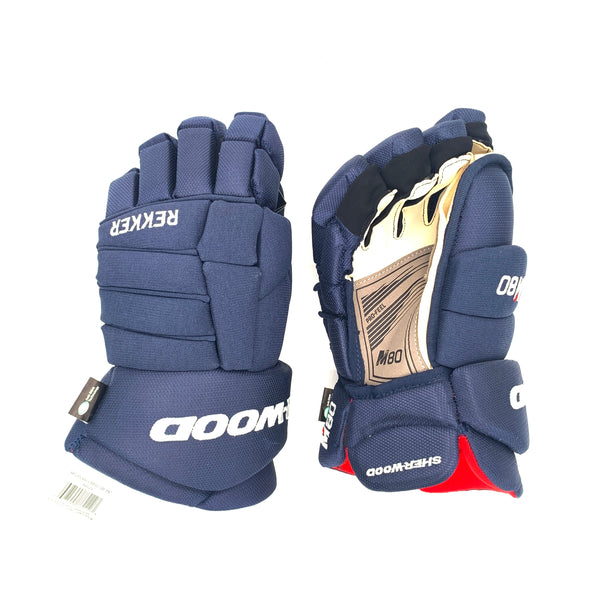 Sherwood Code Rekker M80 - Senior Hockey Glove (Navy)