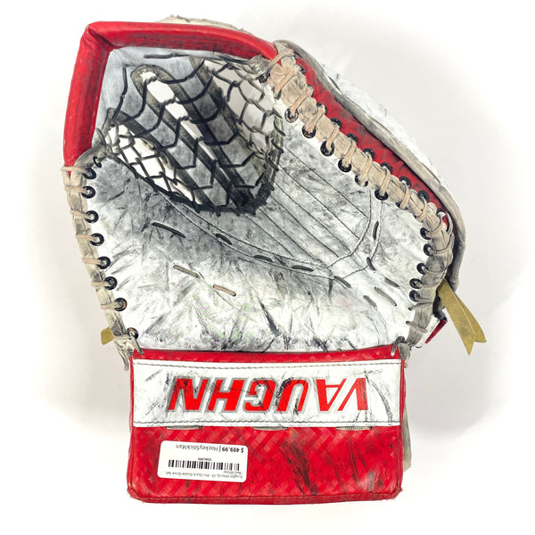 Vaughn Velocity V9 - Used Pro Stock Goalie Glove (Red/White)
