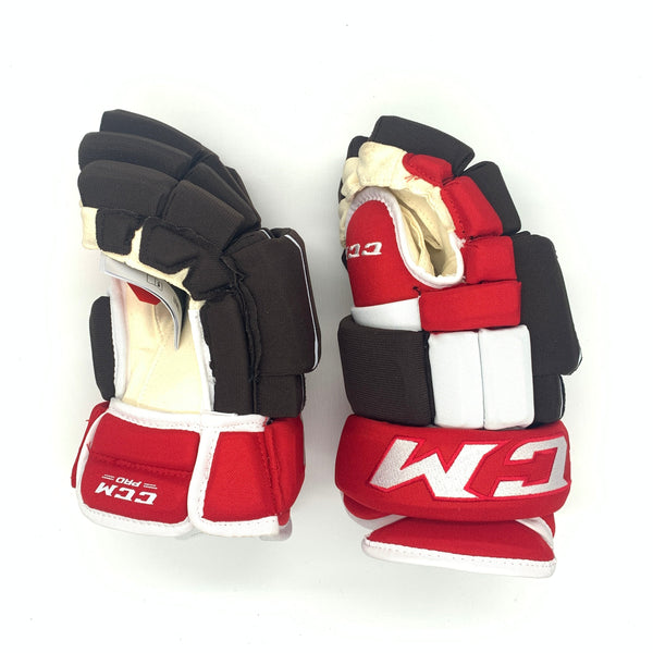 CCM HG97PP - NCAA Pro Stock Glove (Red/Brown/White)