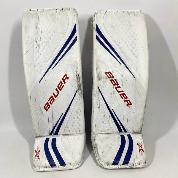 Bauer Vapor 2X Pro - Used Pro Stock Goalie Pads (Red/White/Blue)