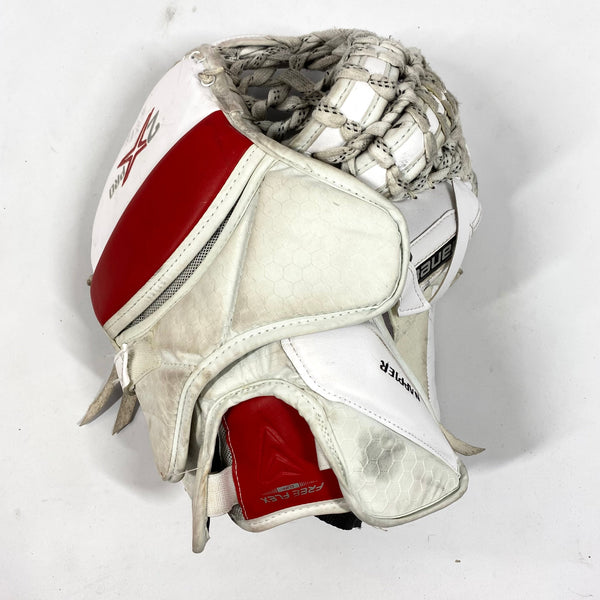 Bauer Vapor 2X Pro - Used Pro Stock Goalie Glove (Red/White)