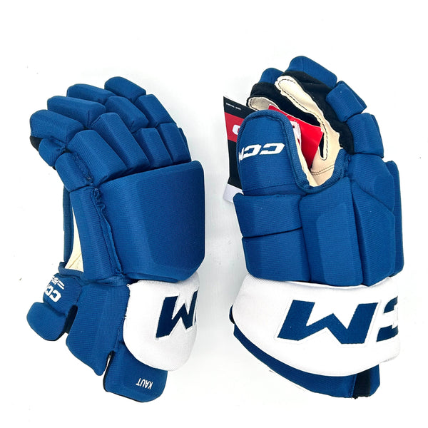 CCM HGTKPP - NHL Pro Stock Glove - Martin Kaut (Blue/White)