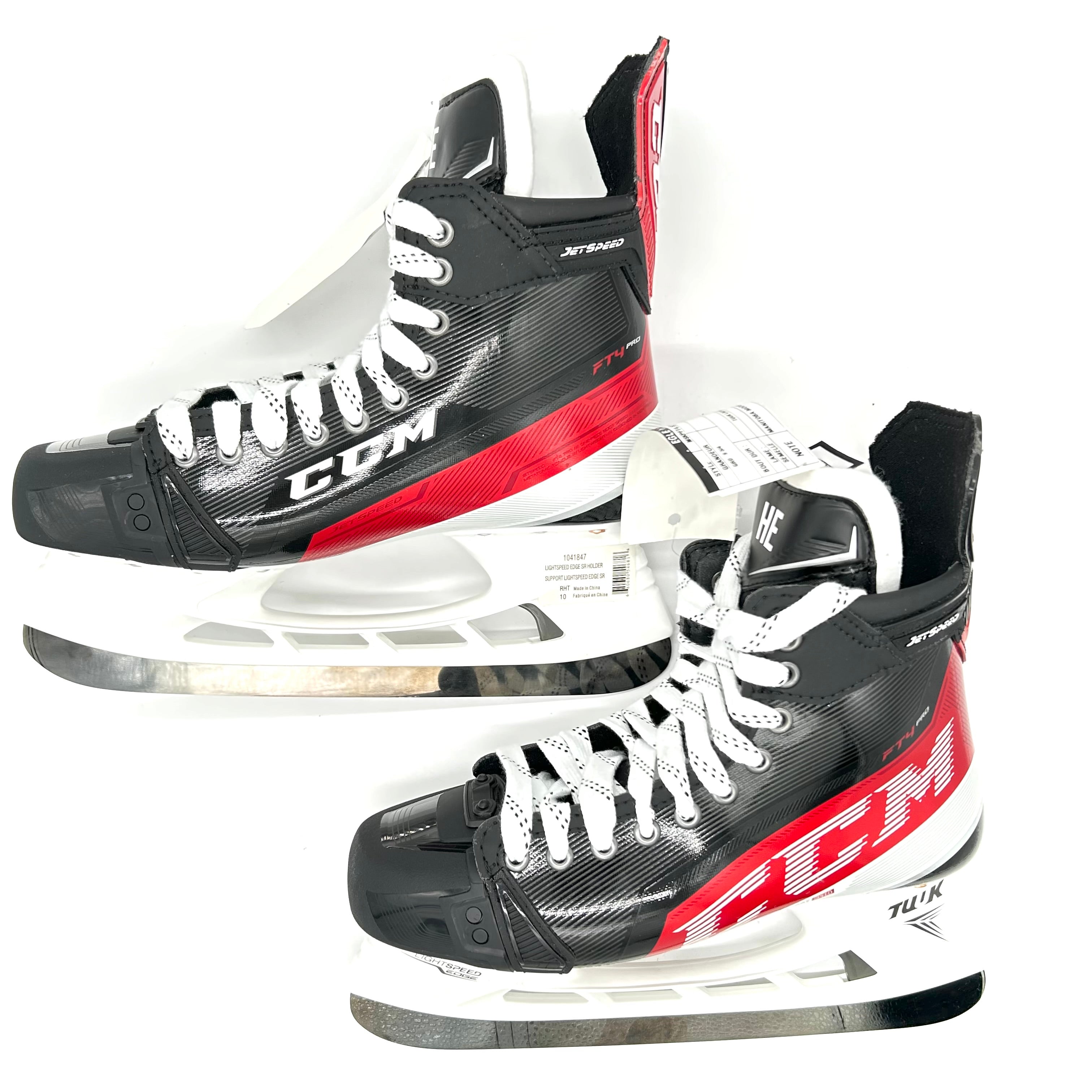 CCM Jetspeed FT4 Pro - Pro Stock Hockey Skates - Size 9.75D