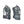 Load image into Gallery viewer, STX Halo -  Senior Hockey Gloves (Black)

