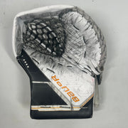 Bauer Supreme Mach - Used Pro Stock Goalie Glove (White/Navy)