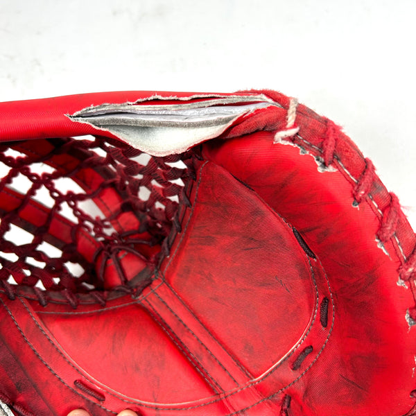 CCM AXIS - Used Pro Stock Goalie Glove (Red)