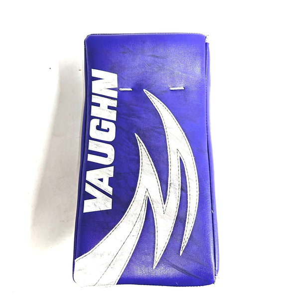 Vaughn Ventus SLR2 - Used Pro Stock Goalie Blocker (Purple)