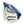 Load image into Gallery viewer, Vaughn V7- Used Pro Stock Goalie Glove (White/Blue)
