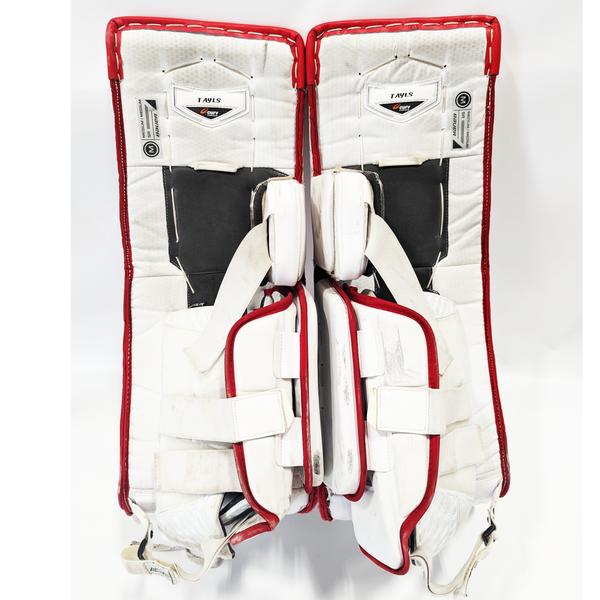 Bauer Supreme Ultrasonic - Used OHL Goalie Leg Pads (Red/White)