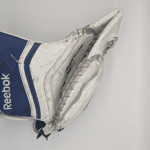 Reebok XLT- Used Pro Stock Goalie Set (White/Blue)